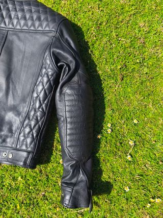 Chaqueta de cuero para moto