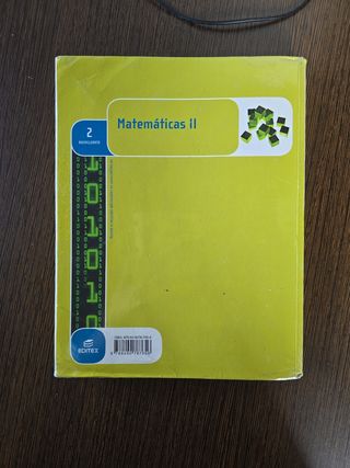 Matemáticas II 2º Bachillerato (LOMCE)