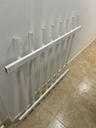 Rejilla de aluminio blanca