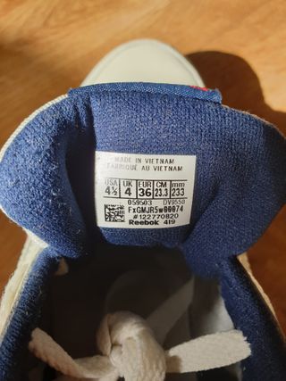 Deportivas Reebok Classic T36