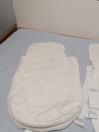 Saco para cuco Uzturre blanco con colcha