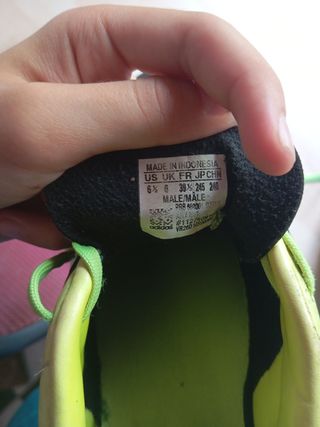 Zapatillas Fútbol Sala Adidas Talla 39