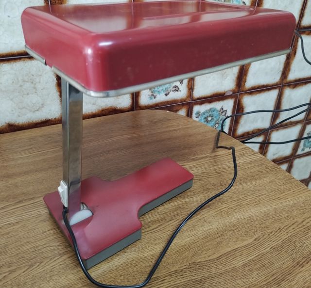 Lámpara Fase Roja Metálica