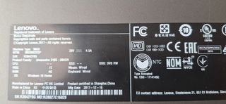 Ordenador sobremesa Lenovo Ideacentre (no arranca)