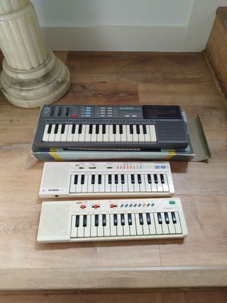 Lote 3 Teclados Casio