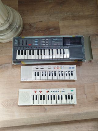 Lote 3 Teclados Casio