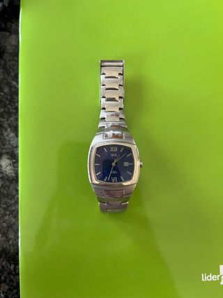 Reloj MX Azul y Plateado