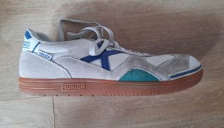 Zapatillas Munich GRESCA Beige/Azul/Gris