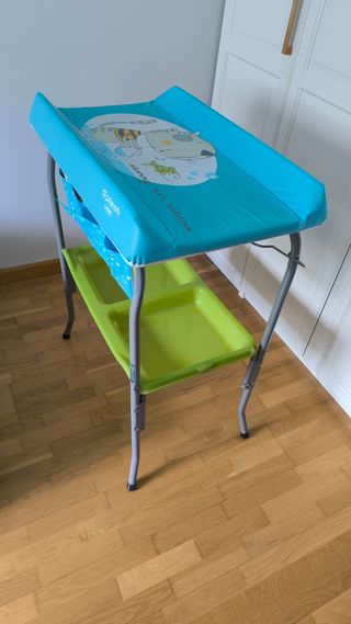 Cambiador bañera bebé