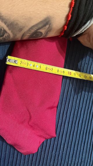 Corbata Rojo intenso 