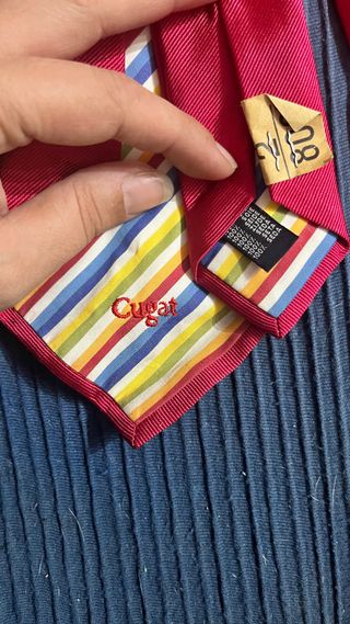 Corbata Rojo intenso 