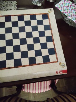 Ajedrez Real Madrid Periódico AS 30 Piezas