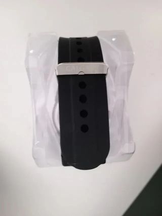 Reloj Calgary Negro + Billetera Cuero Vélez