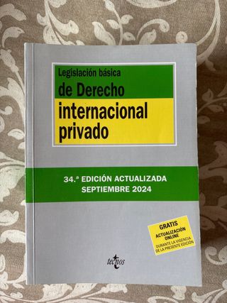 Legislación Derecho Internacional Privado