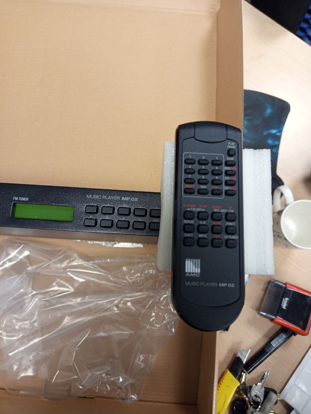 Reproductor CD AMC MP02 CD USB SD ... Profesional