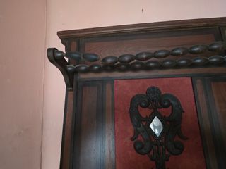 Antiguo paraguero de madera