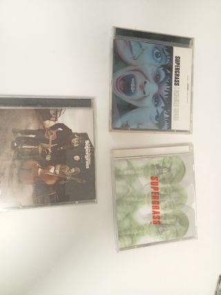 Lote CDs Supergrass Tres primeros discos Beatles