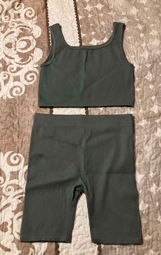 Conjunto Deportivo Primark Verde Talla L