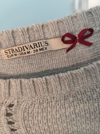 Jersey Stradivarius Gris mujer
Equivale a talla s