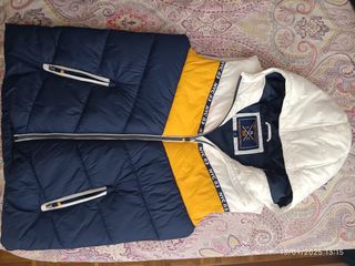 Chaleco Y&C niño azul y amarillo