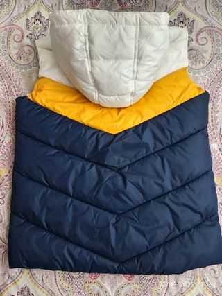 Chaleco Y&C niño azul y amarillo