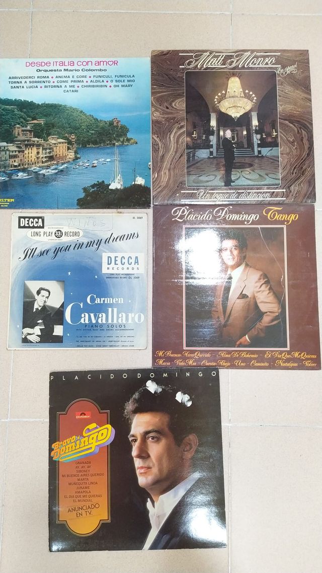 Discos vinilo LP musica variada