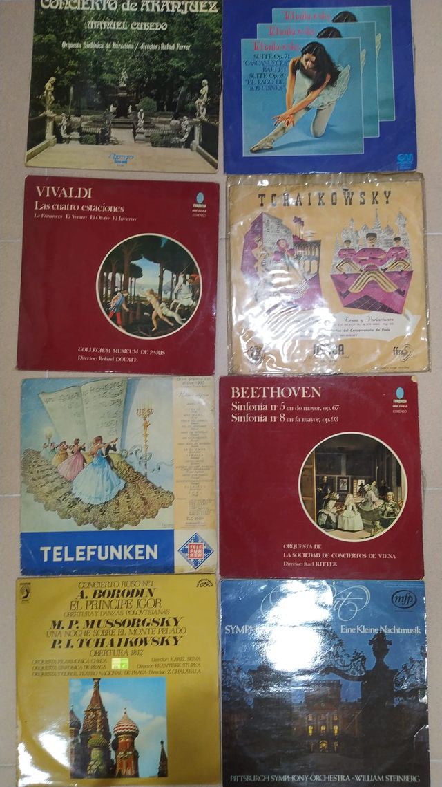 Discos vinilo LP musica variada