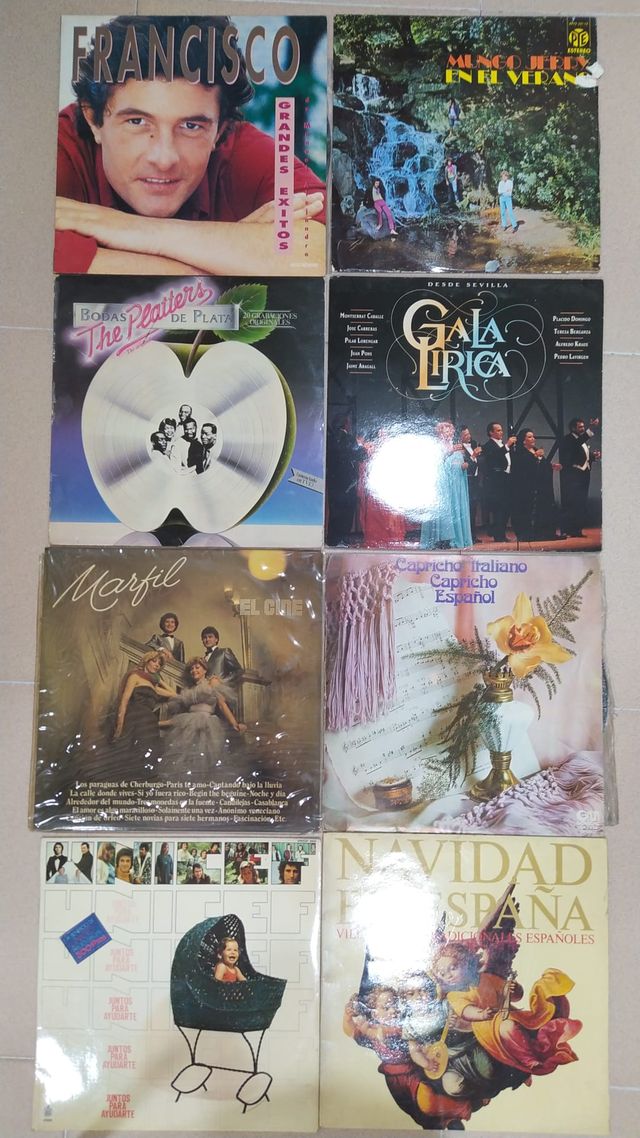 Discos vinilo LP musica variada