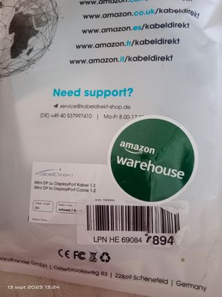 Adaptador Mini DP 1.2 KabelDirekt