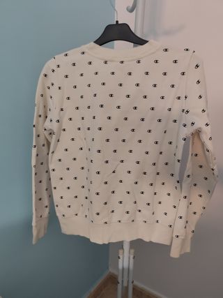 Sudadera Champion Mujer Blanca Talla S