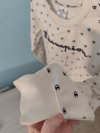 Sudadera Champion Mujer Blanca Talla S