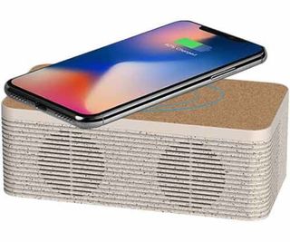 Coluna Bluetooth com Carregamento Indutivo