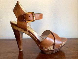 Tacones Michael Kors Piel Marrón