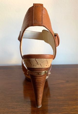 Tacones Michael Kors Piel Marrón