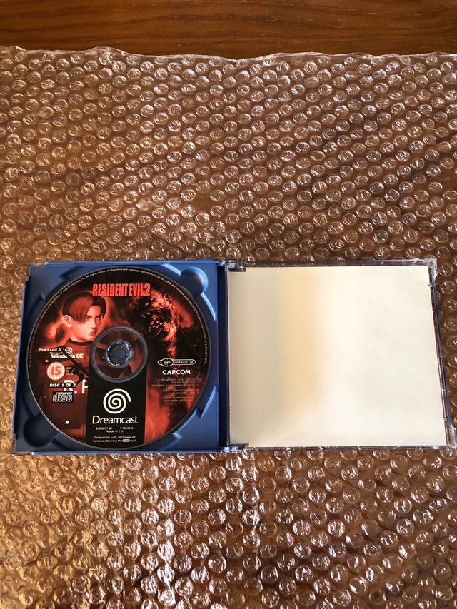 Resident Evil 2 Dreamcast Capcom