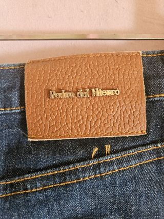 Falda vaquera Pedro del Hierro azul