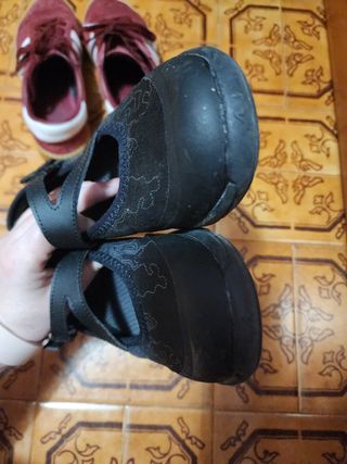 Sandalias senderismo negras talla 36