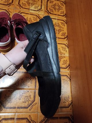 Sandalias senderismo negras talla 36