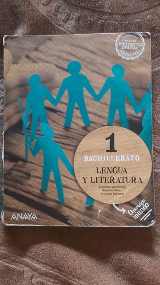 Lengua y literatura 1 °bachillerato (anaya)
