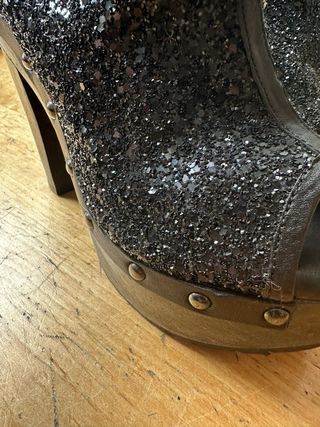 Zapatos de fiesta con brillos
