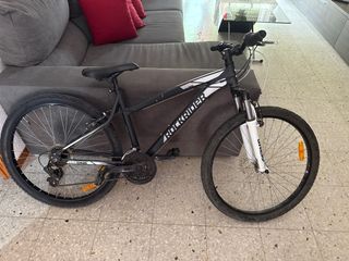 Bicicleta de Montaña Rockrider Negra