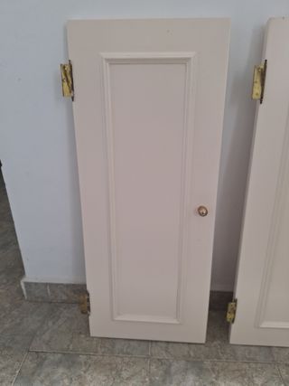 Puertas de madera + 7 baldas. PRECIO CERRADO