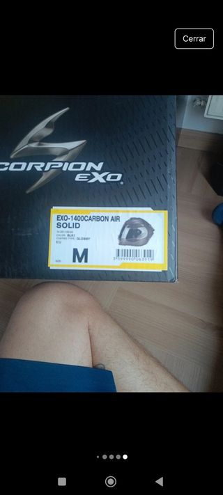 Casco Scorpion Exo 1400 Carbon