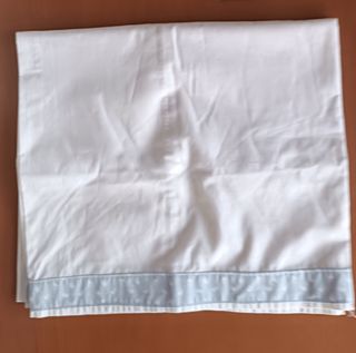 JUEGO DE SABANAS AZUL Y BLANCO