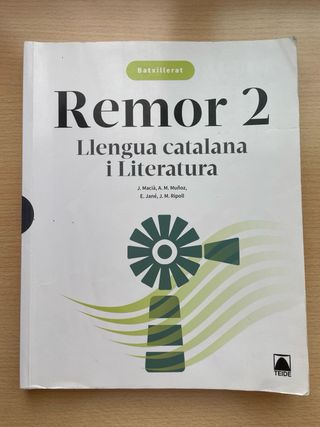 Remor. Llengua catalana i Literatura 2 BATX.