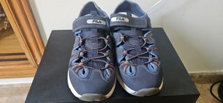 Zapatos Deportivos Fila Niños Azul/Naranja