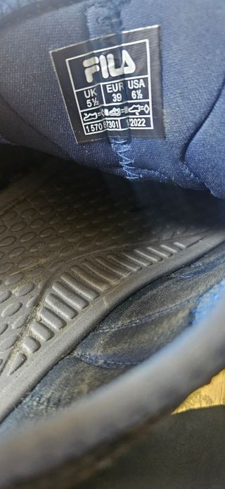 Zapatos Deportivos Fila Niños Azul/Naranja