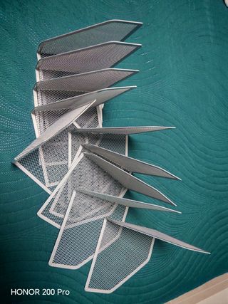 10 Soportes Metálicos para Libros/Bolsos