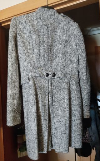 Abrigo Zara Gris
