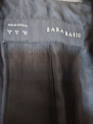 Abrigo Zara Gris